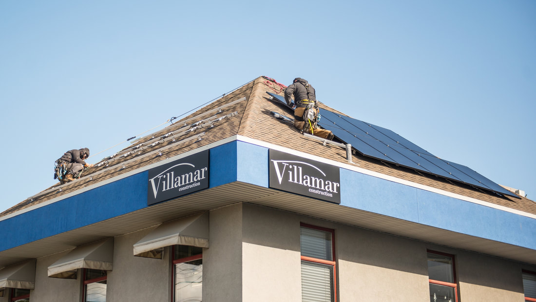 Villamar, solar installation, photovoltaic, pv, solar array, black solar panels,